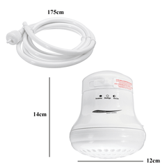 110/220V Instant Electric Water Heater Instant Hot Shower Head 5400W 3 Temperature Control dylinoshop