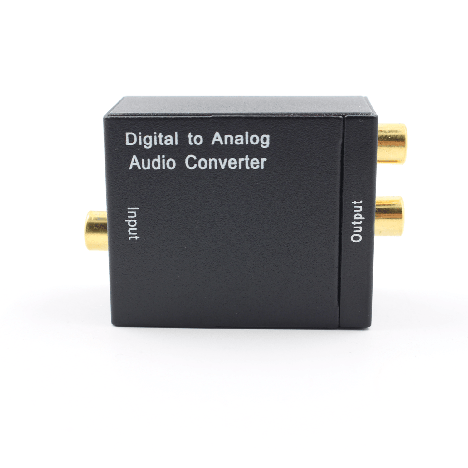 Digital Optical Coax to Analog RCA L/R Audio Converter Adapter with Fiber Cable Trendha