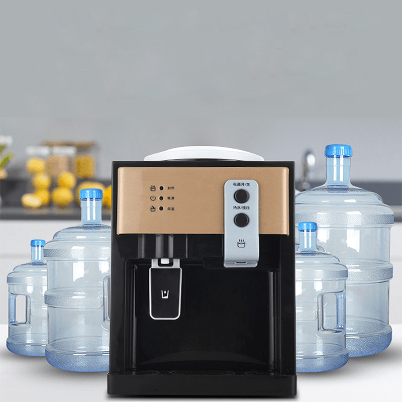 AUGIENB 220V 550W Electric Desktop Water Dispenser Hot and Warm Cold Water Cooler Dispenser Home Office Hotel Use Trendha