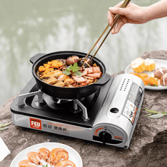 IWATANI ZA-3HPM Portable Cassette Stove Explosion-Proof Windproof Great for Outdoor Trendha