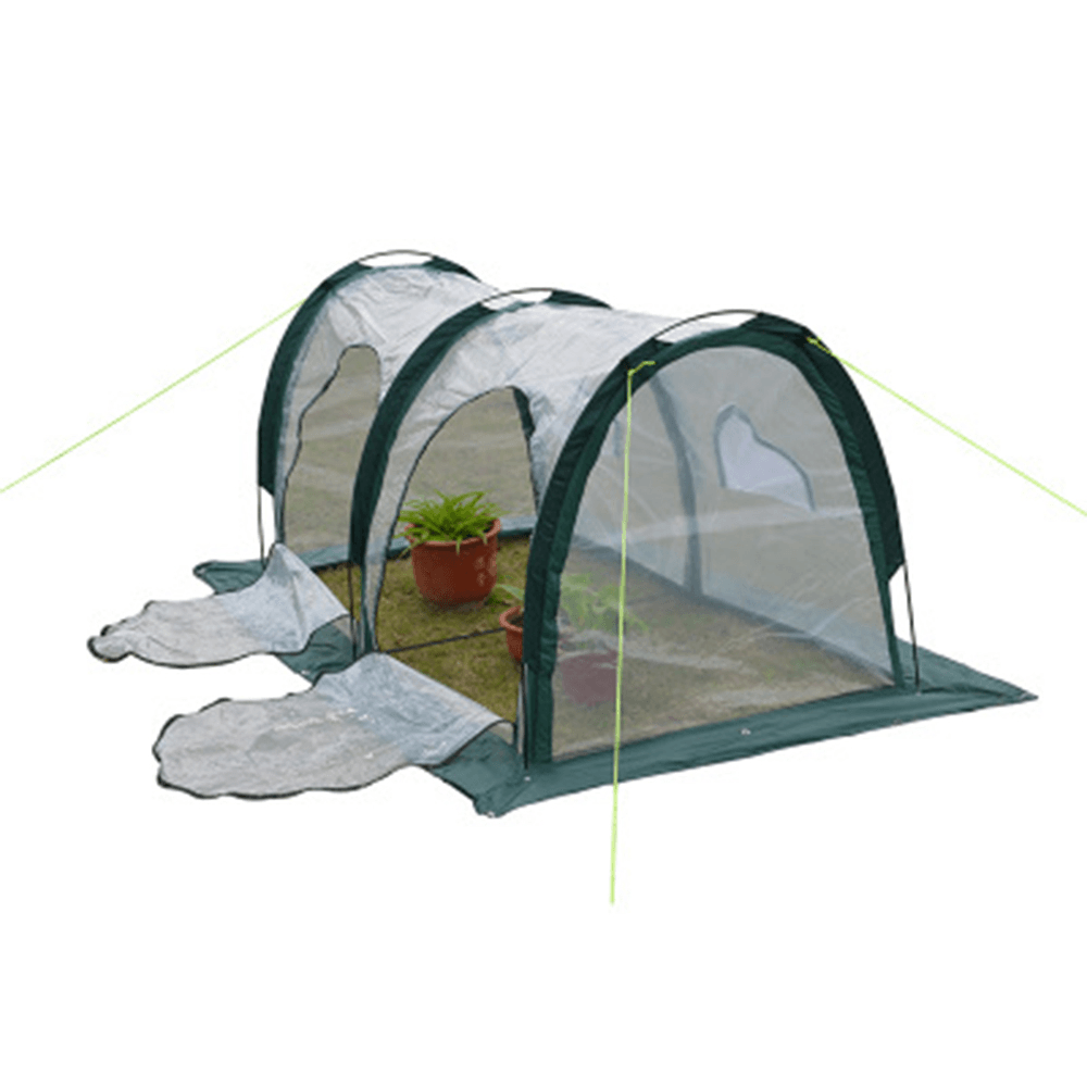 200X100X100Cm Mini Greenhouse Tunnel Tent Home Outdoor Flower Plant Gardening Winter Shelter Cover Tent for Plant Grow Tool dylinoshop