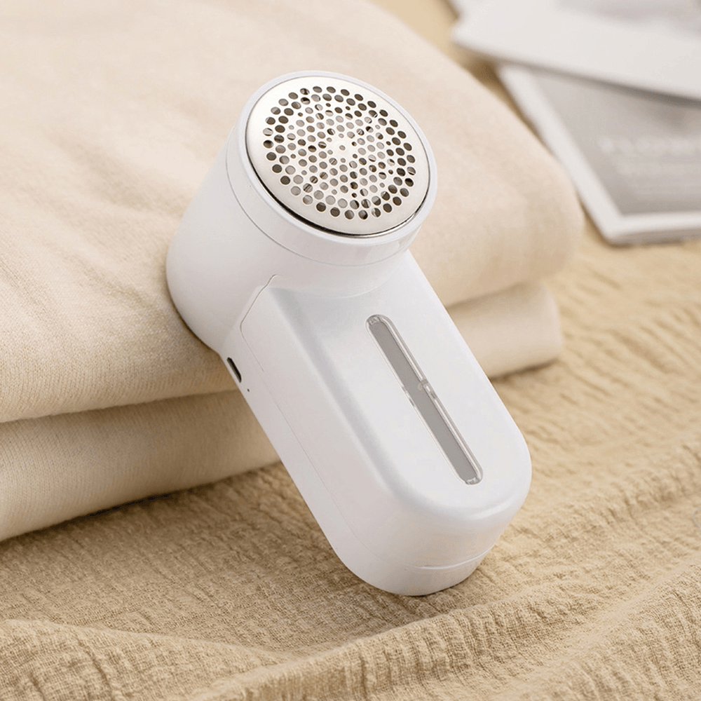 Electric Lint Remover Clothes Pilling Trimmer Rechargeable Sweater Shaving Suction Beater Household USB Charging Fabric Shaver Hairball Trimmer Trendha