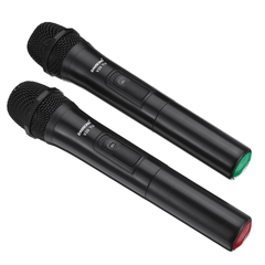 UHF USB 3.5Mm 6.35Mm Wireless Microphone Megaphone Mic with Receiver for Karaoke Speech Loudspeaker Trendha