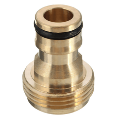 3/4 Inch Brass Garden Hose Pipe Tube Quick Connector Watering Equipment Spray Nozzle Connector dylinoshop