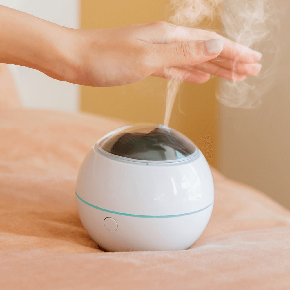 100Ml Mini Humidifier Aroma Essential Oil Diffuser USB 2 Gear Ultrasonic Fog Mist Maker with Colorful Lights for Home Bedroom Office dylinoshop