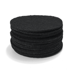 12Pcs Activated Carbon Adsorption Sponge Filters Kitchen Bin Compost Pad Sheet dylinoshop