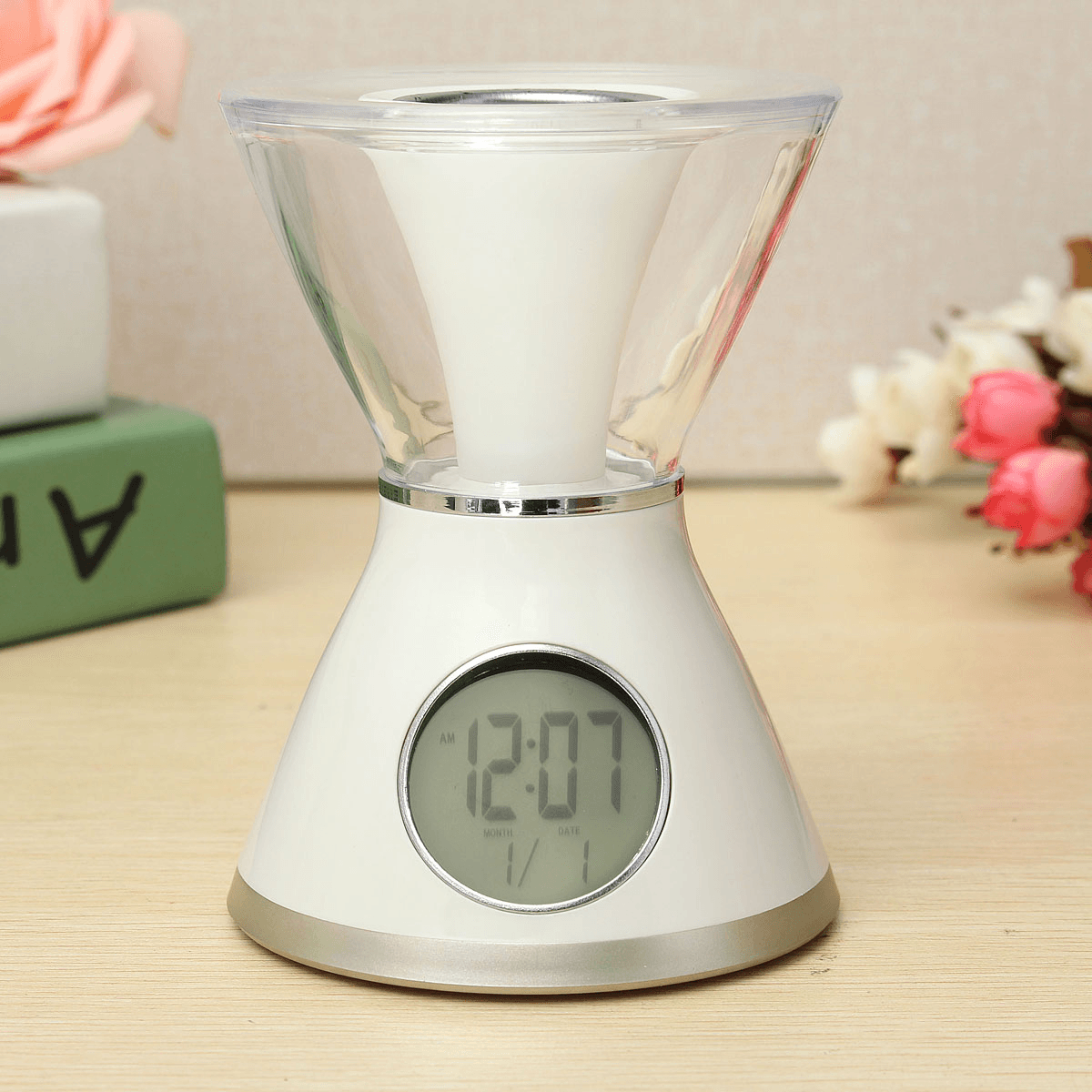 ELEGIANT USB Aromatherapy Fragrance Decorative LED Night Light Clock Lamps Trendha