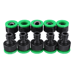 10Pcs 1/2 & 3/4 Inch Faucet Adapter Female Washing Machine Water Tap Hose Quick Connector Garden Irrigation Fitting dylinoshop