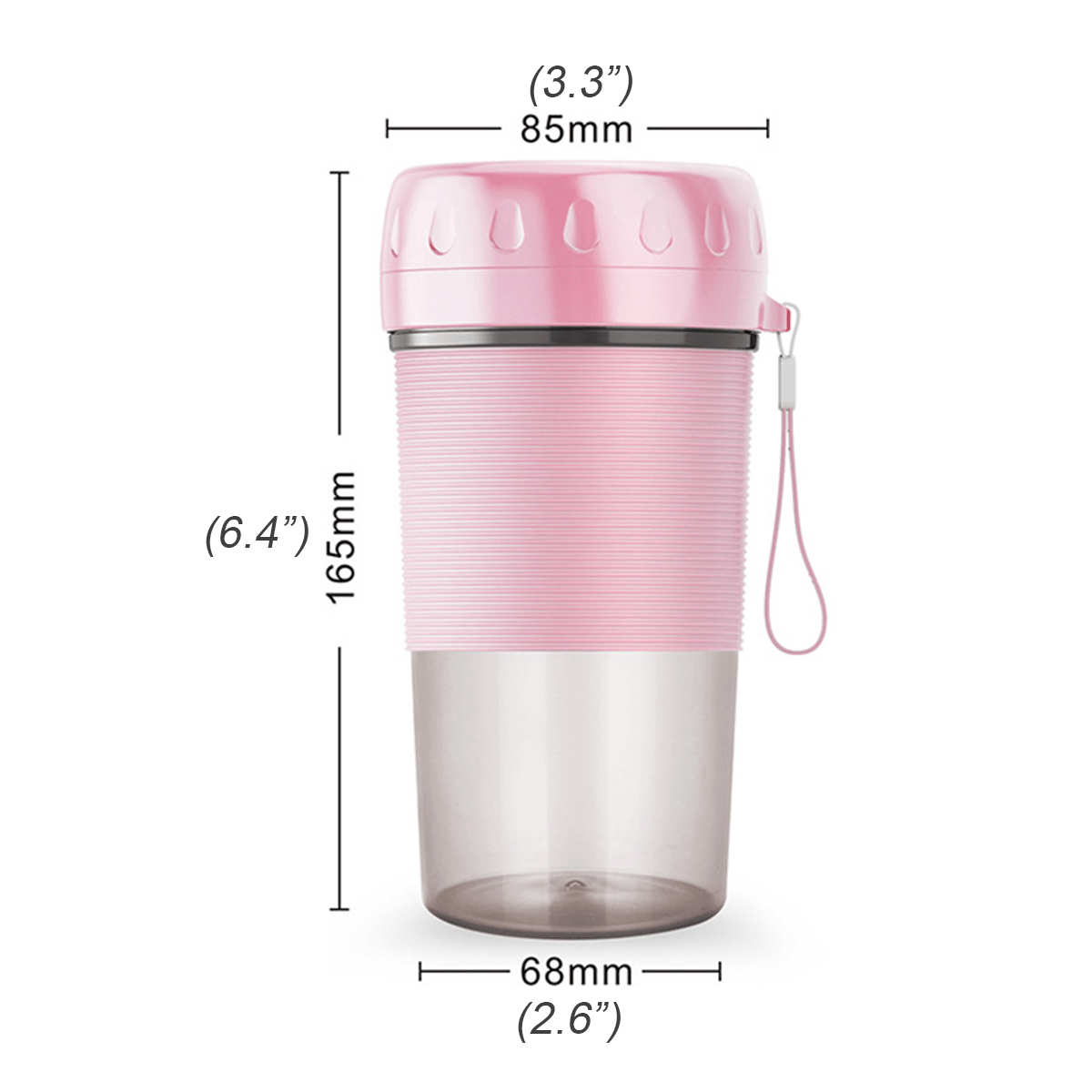 300Ml Portable USB Electric Fruit Juicer Smoothie Maker Drink Shaker Trendha