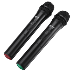 UHF USB 3.5Mm 6.35Mm Wireless Microphone Megaphone Mic with Receiver for Karaoke Speech Loudspeaker Trendha