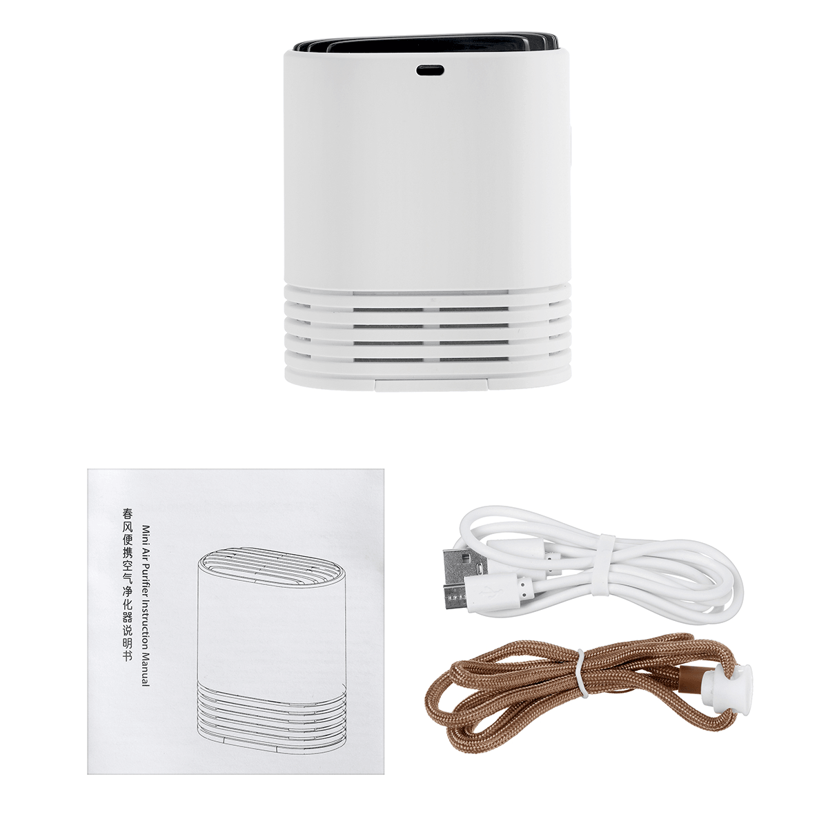 Mini Portable Air Purifier Necklace Car Anti-Fog Formaldehyde 500Ml Battary Capacity 8 Million Negative Oxygen Ions Trendha