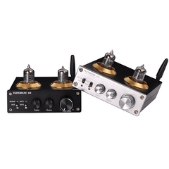 PJ.MIAOLAI M8 6K4 Tube Bluetooth 2X50W Amplifier Integrated ES9023 DAC Trendha