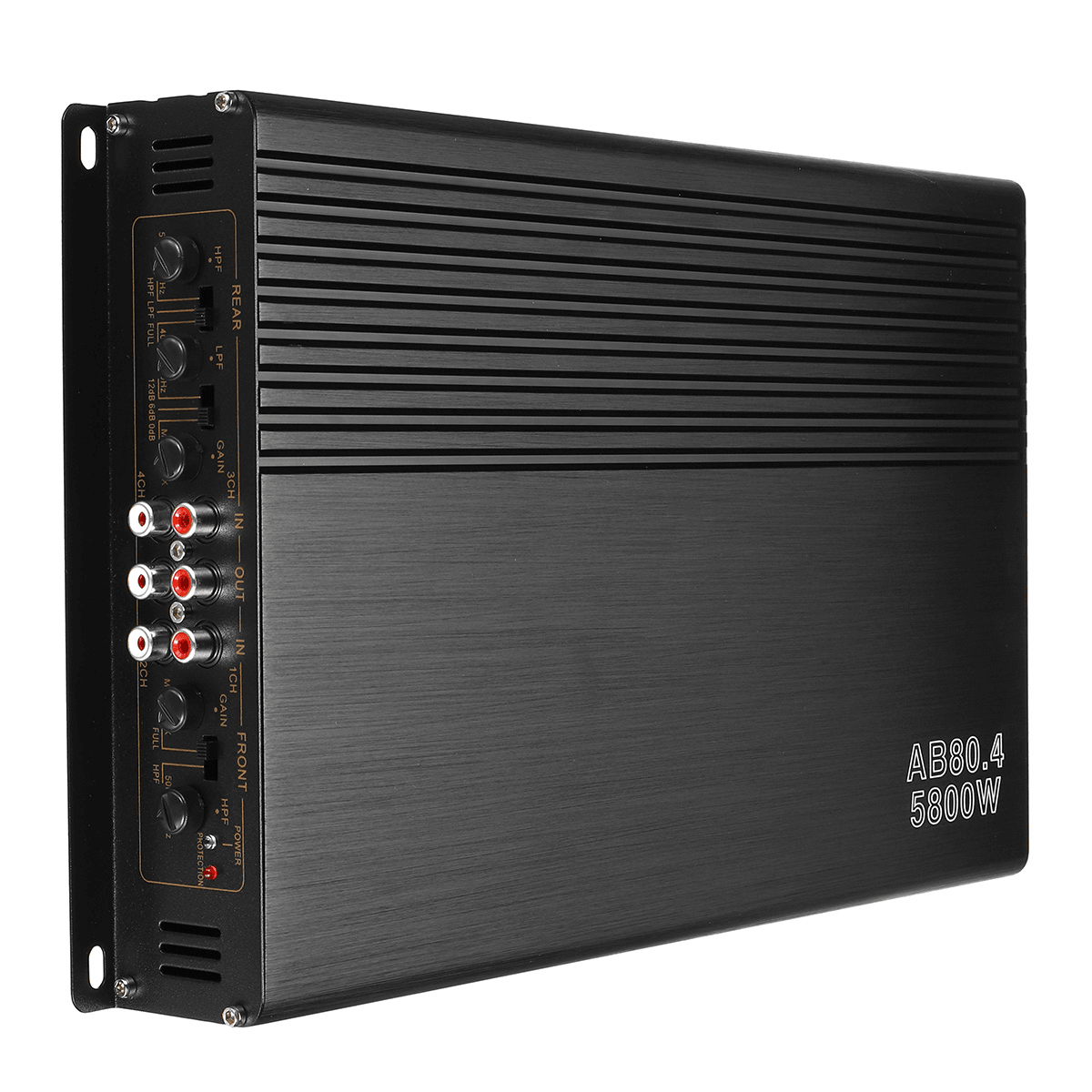 4 Channels 5800W Bridgeable Car Audio Stereo Power Amplifier Car Four-Way Subwoofer Trendha