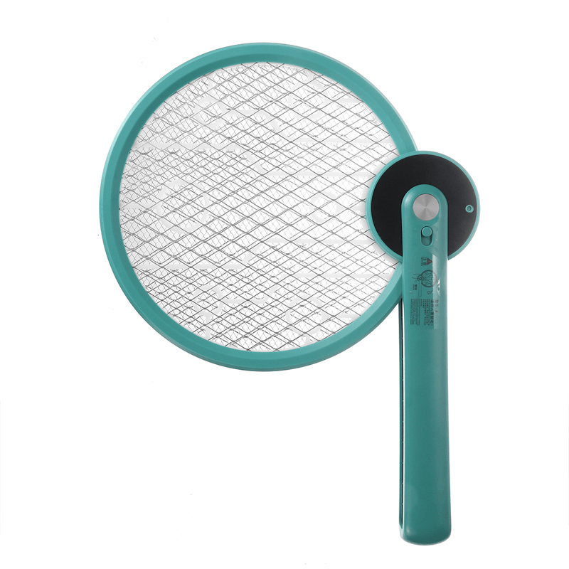 Foldable Electric Mosquito Swatter Fly Racket Bug Insect Killer Rechargeable Mosquito Dispeller dylinoshop