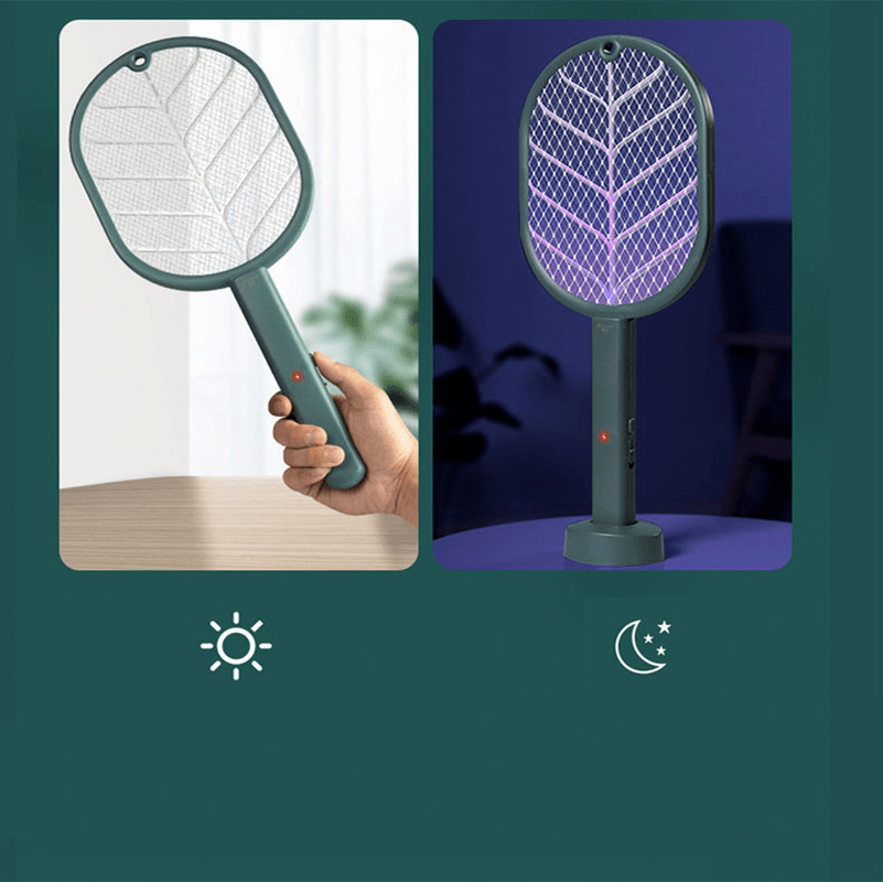 2700V Electric 4In1 Insect Racket Swatter Zapper USB Rechargeable Mosquito Swatter Kill Fly 3 Network Bug Zapper Killer Trap dylinoshop