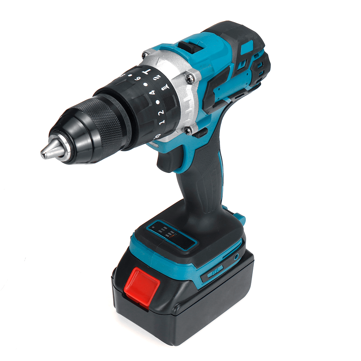 Electric Cordless Drill 2 Speed Brushless with Batteries & Handel dylinoshop