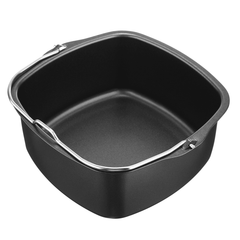 5Pcs Air Fryer Accessories Baking Basket Cake Barrel Pizza Pan Tray Pot for Kitchen Trendha