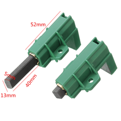 2Pcs Washing Machine Carbon Brush Holder for Beko WME8227W WME7247W WM5140S Trendha