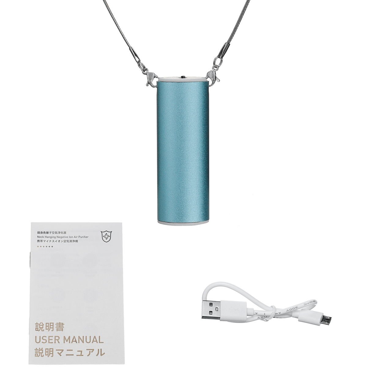 Mini Necklace Portable Air Purifier Personal Anion Wearable USB Negative Ionizer Trendha