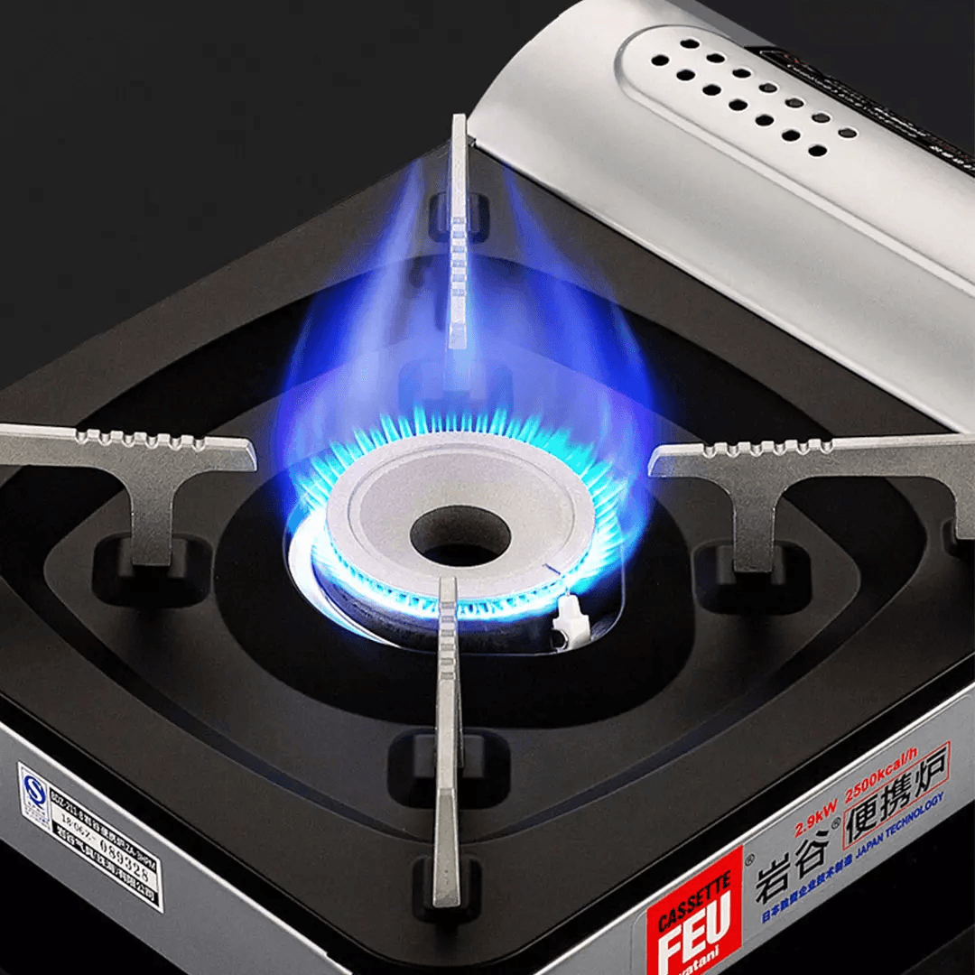 IWATANI ZA-3HPM Portable Cassette Stove Explosion-Proof Windproof Great for Outdoor Trendha