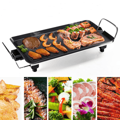 Multifunctional Electric Baking Pan Household Electric Baking Pan Non-Stick Smokeless Barbecue Machine Trendha