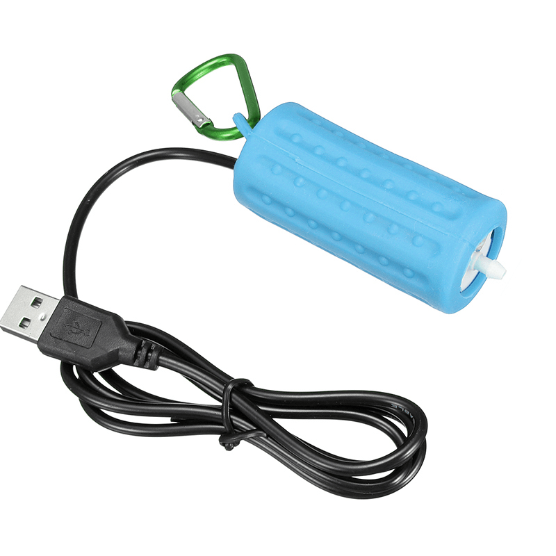 Portable Mini USB Aquarium Fish Tank Oxygen Air Pump Mute Energy Saving Supplies USB Oxygen Pump dylinoshop