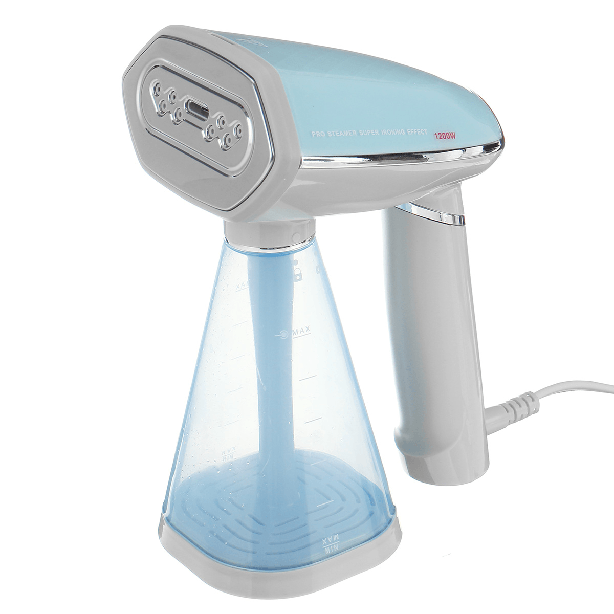 1200W Handheld Portable Garment Steamer Powerful Clothes Steam Iron Fast Heat-Up Fabric Wrinkle Removal 350Ml Water Tank for Travel Home Dormitory dylinoshop