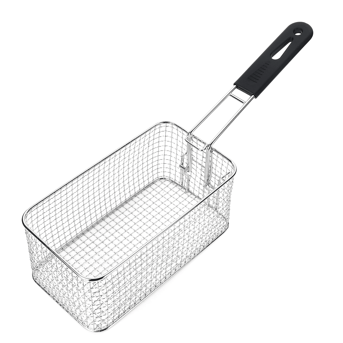 4L Electric Fryer Accessories Non Stick Pan Stainless Steel Basket 220V 2000W for Kitchen Trendha