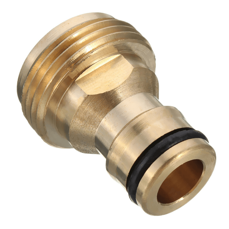 3/4 Inch Brass Garden Hose Pipe Tube Quick Connector Watering Equipment Spray Nozzle Connector dylinoshop