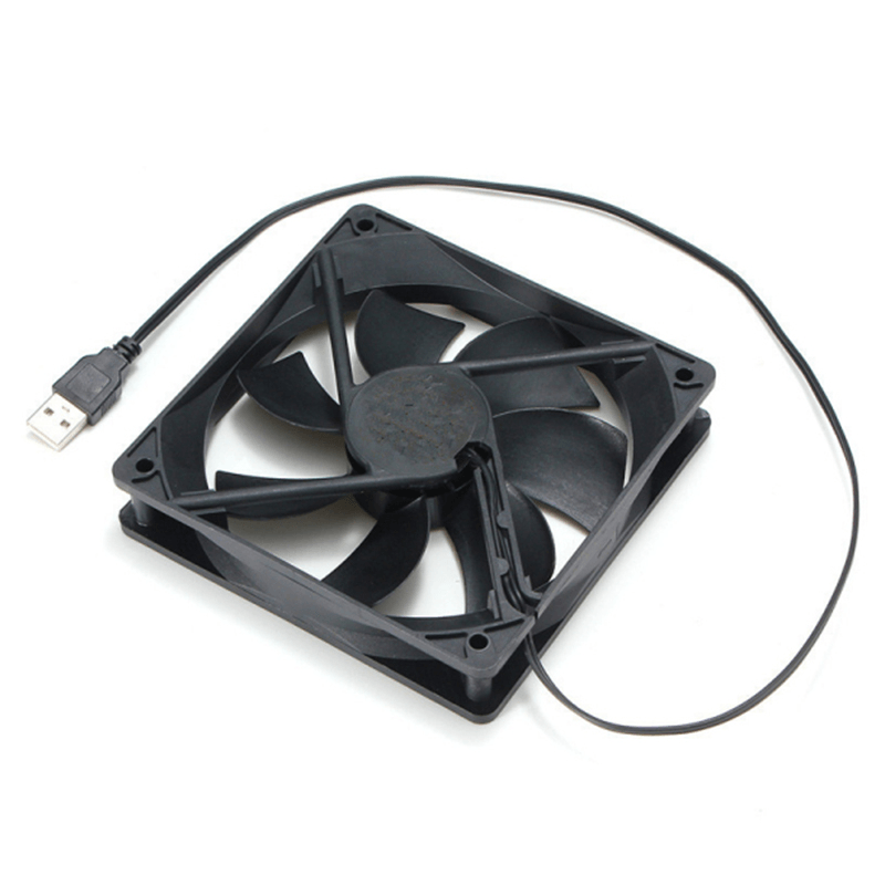 DC 5V USB Computer Case Silent Cooling Fan Exhaust Fan Trendha