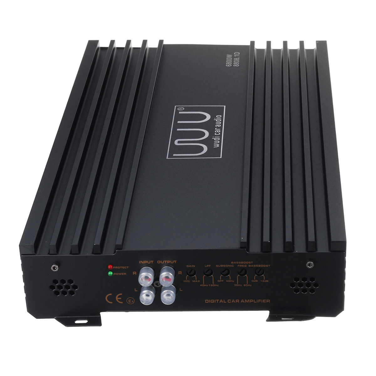 8808.1D 6800W Max Power Car Audio Stereo Amplifier Class D Monoblock Sub Bass Trendha