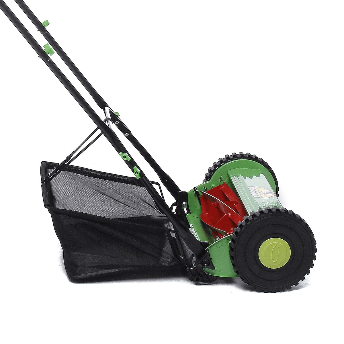 25L Compact Hand Push Lawn Mower Courtyard Home Reel Mower No Power Lawnmower dylinoshop