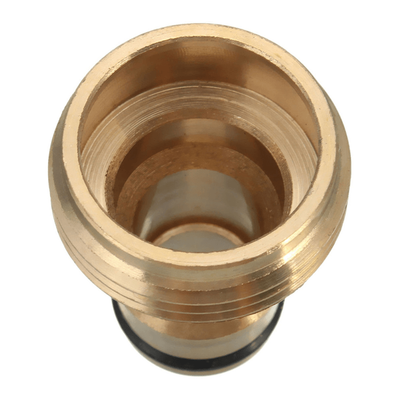 3/4 Inch Brass Garden Hose Pipe Tube Quick Connector Watering Equipment Spray Nozzle Connector dylinoshop