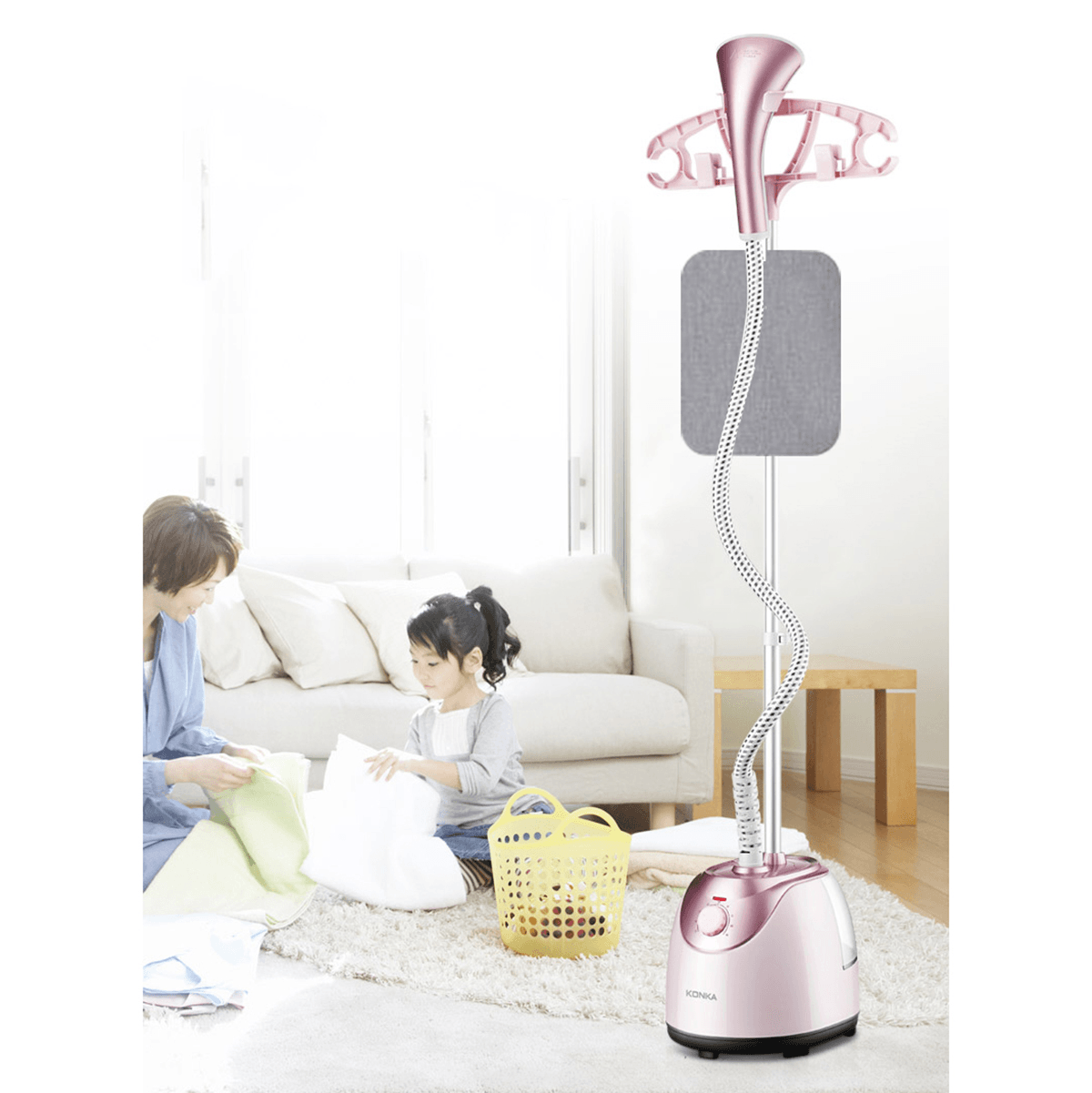 1800W Garment Steamer Household Handheld Ironing Machine Adjustable Vertical Flat Steam Iron Clothes Steamer dylinoshop