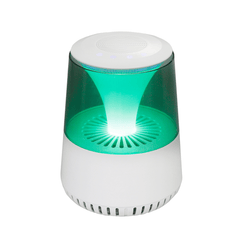 GL-2109 Negative Ion Air Purifier Bluetooth Speaker Removes PM2.5 Toxic Gas 3 Gear Fan Speed Soft Colorful Night Light for Home Car Trendha