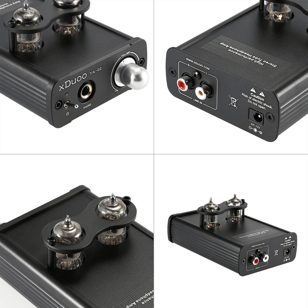 Xduoo TA-02 6J1 X 2 Stereo Vacuum Tube Hifi Headphone Amplifier-Class a Buffer Amp Trendha