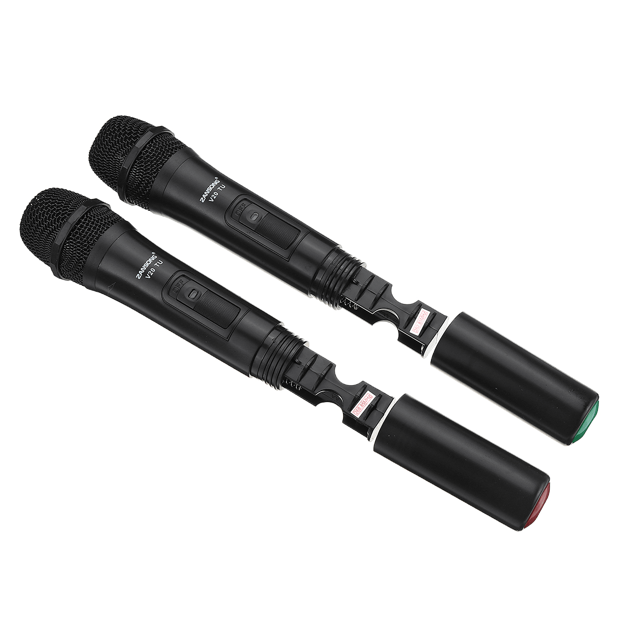 UHF USB 3.5Mm 6.35Mm Wireless Microphone Megaphone Mic with Receiver for Karaoke Speech Loudspeaker Trendha