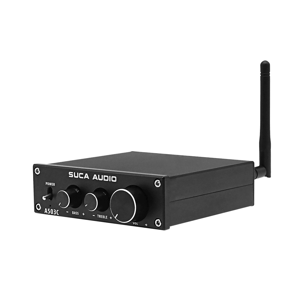 SUCA A503C TPA3116D2 Bluetooth 4.2 2*50W+100W Subwoofer Amplifier 2.1 Channel High Power Home Audio Amplifiers Amplificador Trendha