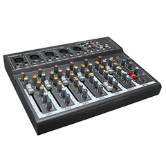 EL Mportable 7 Channel Professional Live Studio Audio Mixer USB Mixing Console KTV DJ Karaoke Trendha