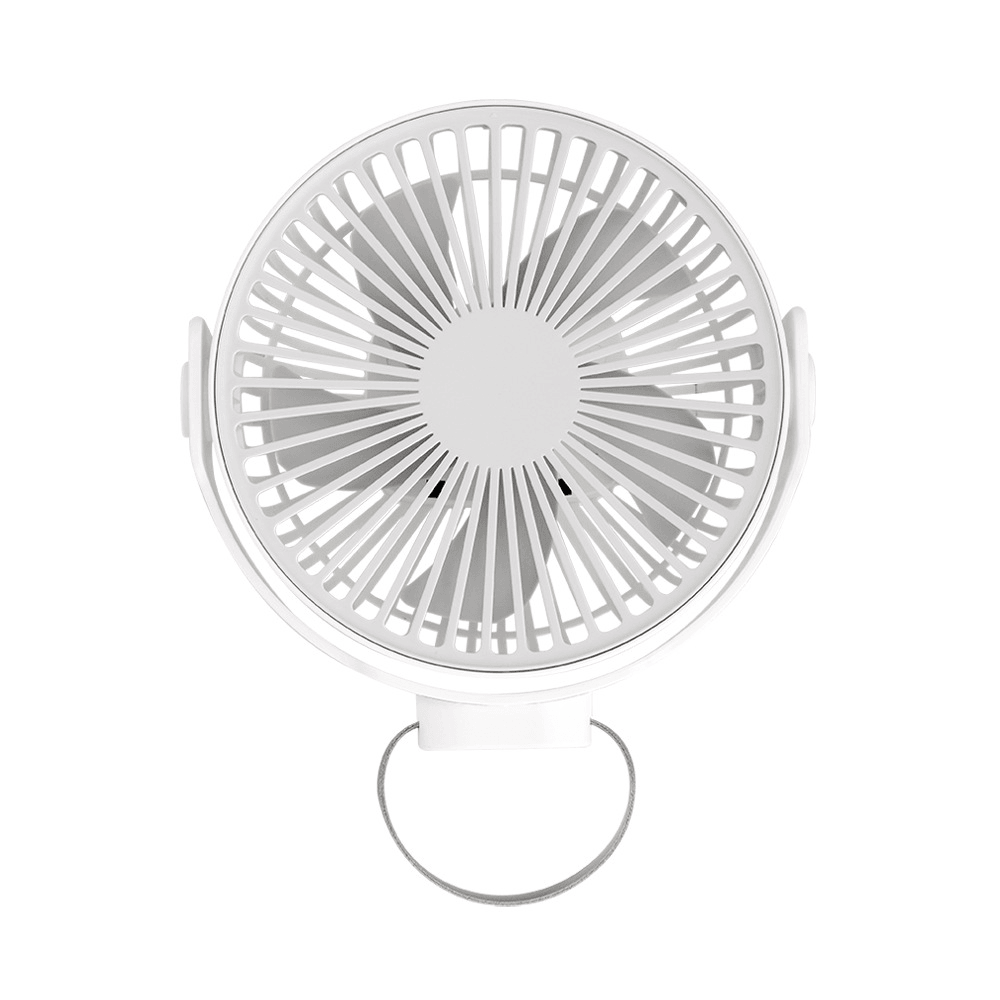 Mini Ceiling Fan Outdoor Tent Fan Desktop Portable USB Rechargeable Fans 4 Gears Wind Speed for Home Office Dormitory Bedroom Trendha