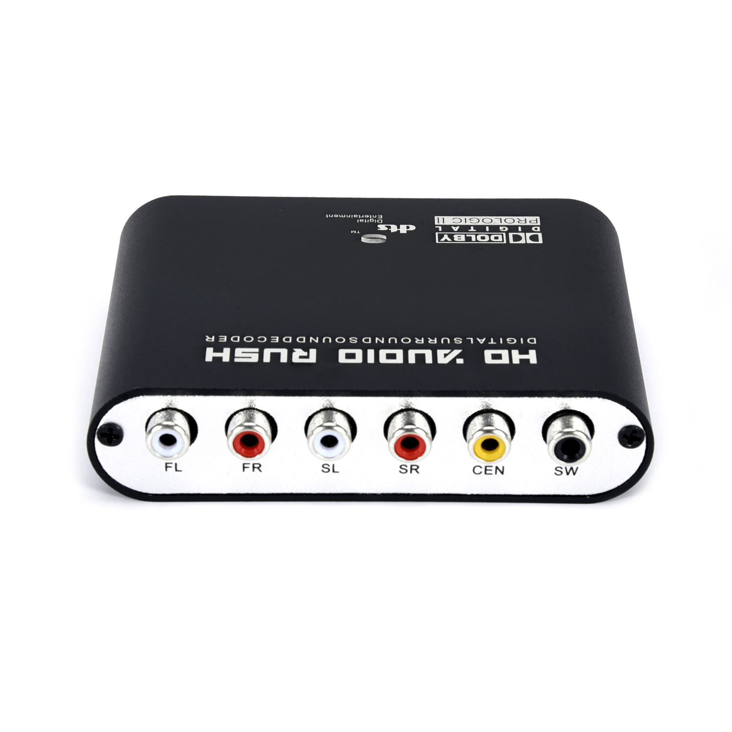 Digital to Analog 5.1 Channel Stereo AC3 Audio Converter Optical SPDIF Coaxial AUX 3.5Mm to 6 RCA Sound Decoder Amplifier Trendha