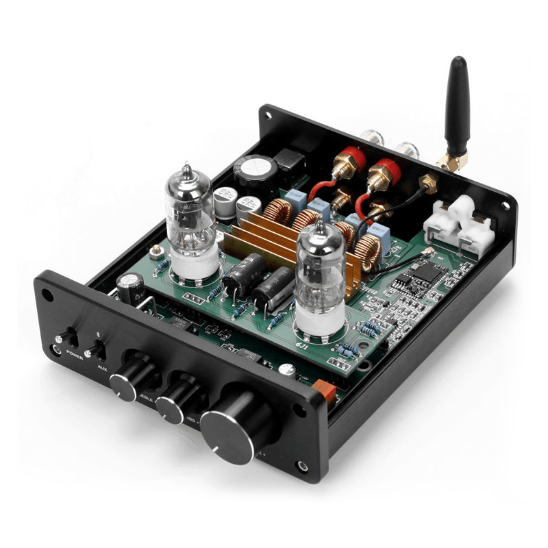 YJHIFI 6J1 TPA3116 Bluetooth 5.0 100W+100W Digital Power Amplifier Headphone Car Audio Amp Trendha