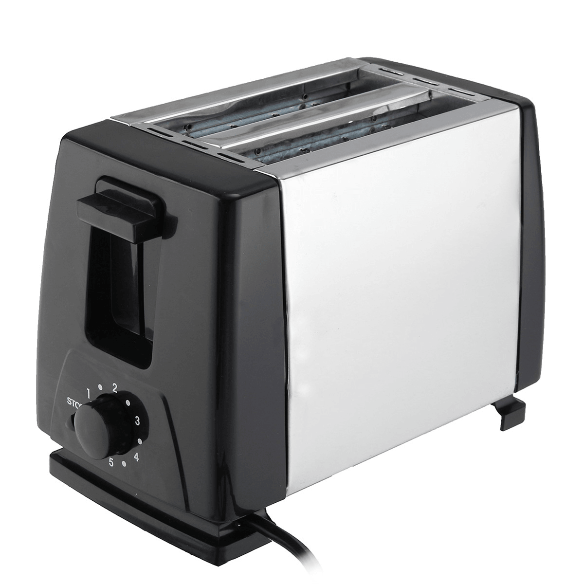 MONDA Electric Automatic 2 Slice Bread Toaster Oven Toaster Sandwich Maker Grill Machine Trendha