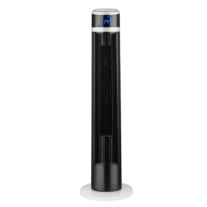 45W Bladeless Tower Fan 3 Gear Wind Speeds Timing Function Electric Slim Cooling Fan Remote Contro Low Noise Three-Dimensional Air Supply Trendha