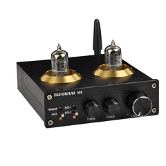 PJ.MIAOLAI M8 6K4 Tube Bluetooth 2X50W Amplifier Integrated ES9023 DAC Trendha