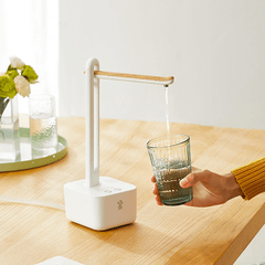 Mingzhan MZ-037 Wireless Foldable Water Dispenser Table Barrel Dual Purpose 180°Rotation 2000Mah Battery Life 1.05L/Min Fast Water Flow Adjustable Height of Outlet Pipe Trendha