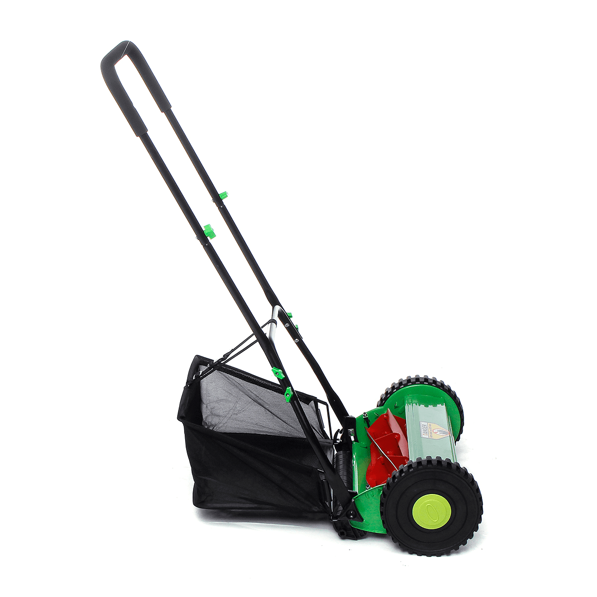 25L Compact Hand Push Lawn Mower Courtyard Home Reel Mower No Power Lawnmower dylinoshop