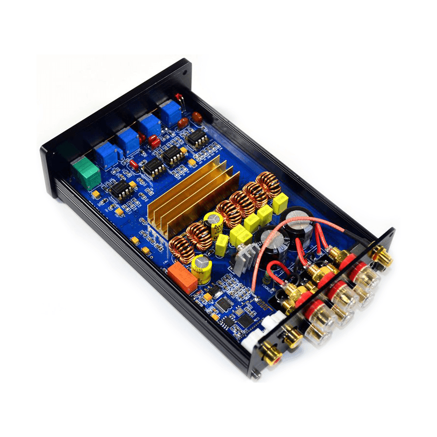 Yjhifi TPA3116 2.1 QCC3003 Bluetooth 5.0 Digital Power Amplifier PCM5120 DAC HIFI Fever Home Desktop Audio Amp Tone Class D 2X50W+100W Trendha