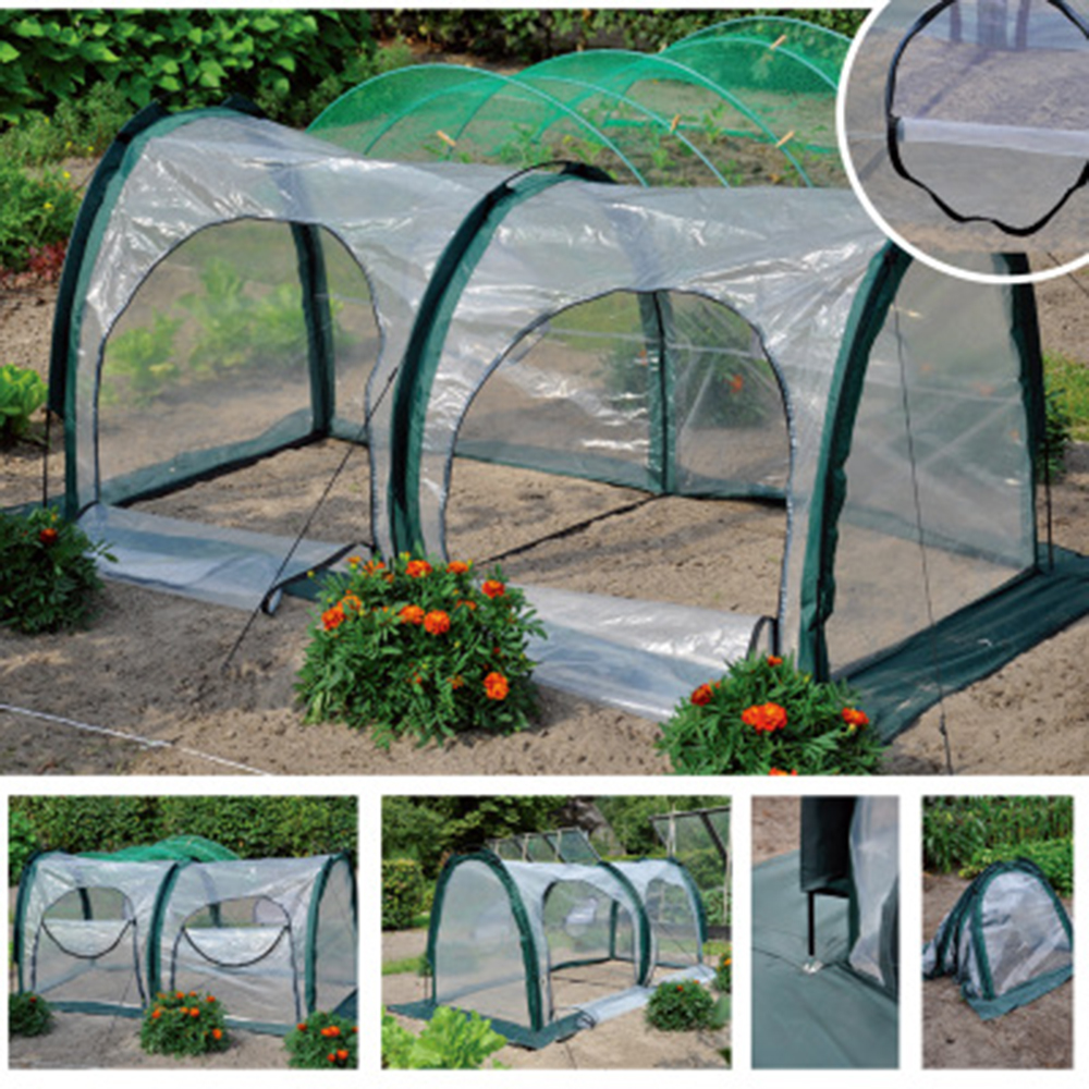 200X100X100Cm Mini Greenhouse Tunnel Tent Home Outdoor Flower Plant Gardening Winter Shelter Cover Tent for Plant Grow Tool dylinoshop