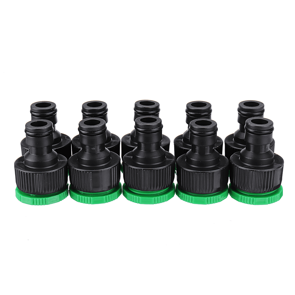 10Pcs 1/2 & 3/4 Inch Faucet Adapter Female Washing Machine Water Tap Hose Quick Connector Garden Irrigation Fitting dylinoshop